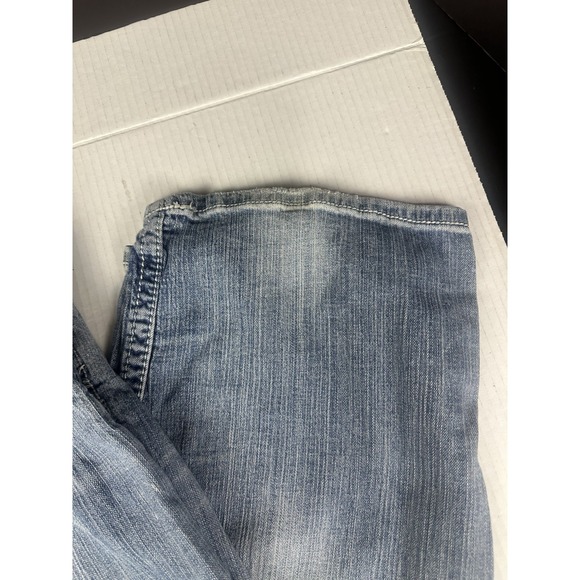 BKE Buckle Men's Jeans Seth 40R Blue South Western Stitch Medium Wash #27 - Picture 3 of 7